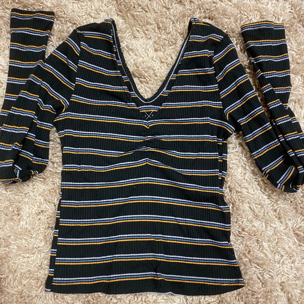 PAC sun striped top